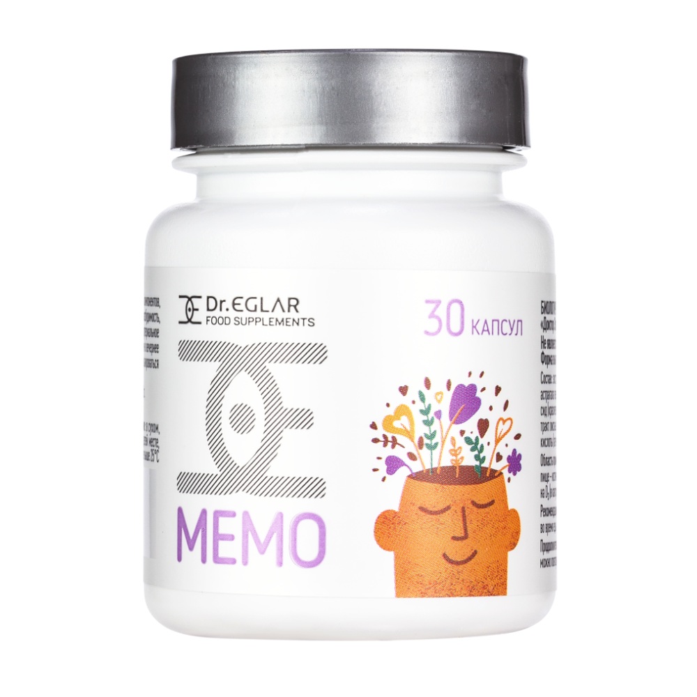 Dr.EGLAR MEMO (ДОКТОР ЭГЛАР МЕМО) капсулы по 30-60 шт